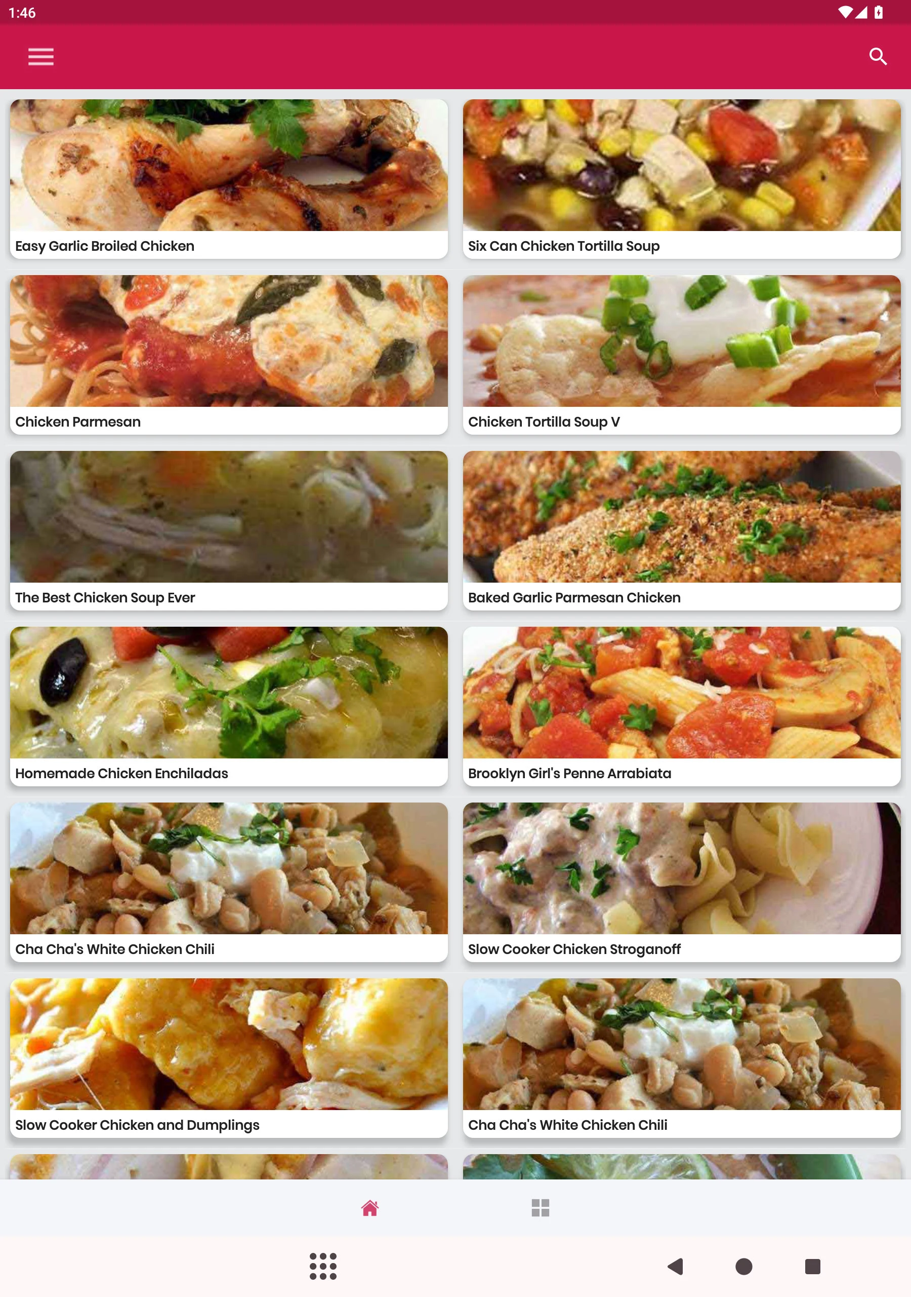 Food Recipes Offline screenshot