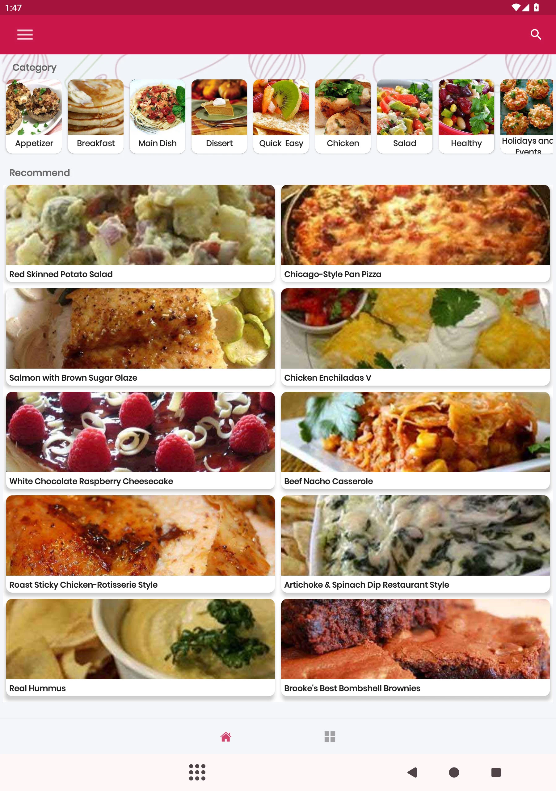 Food Recipes Offline screenshot