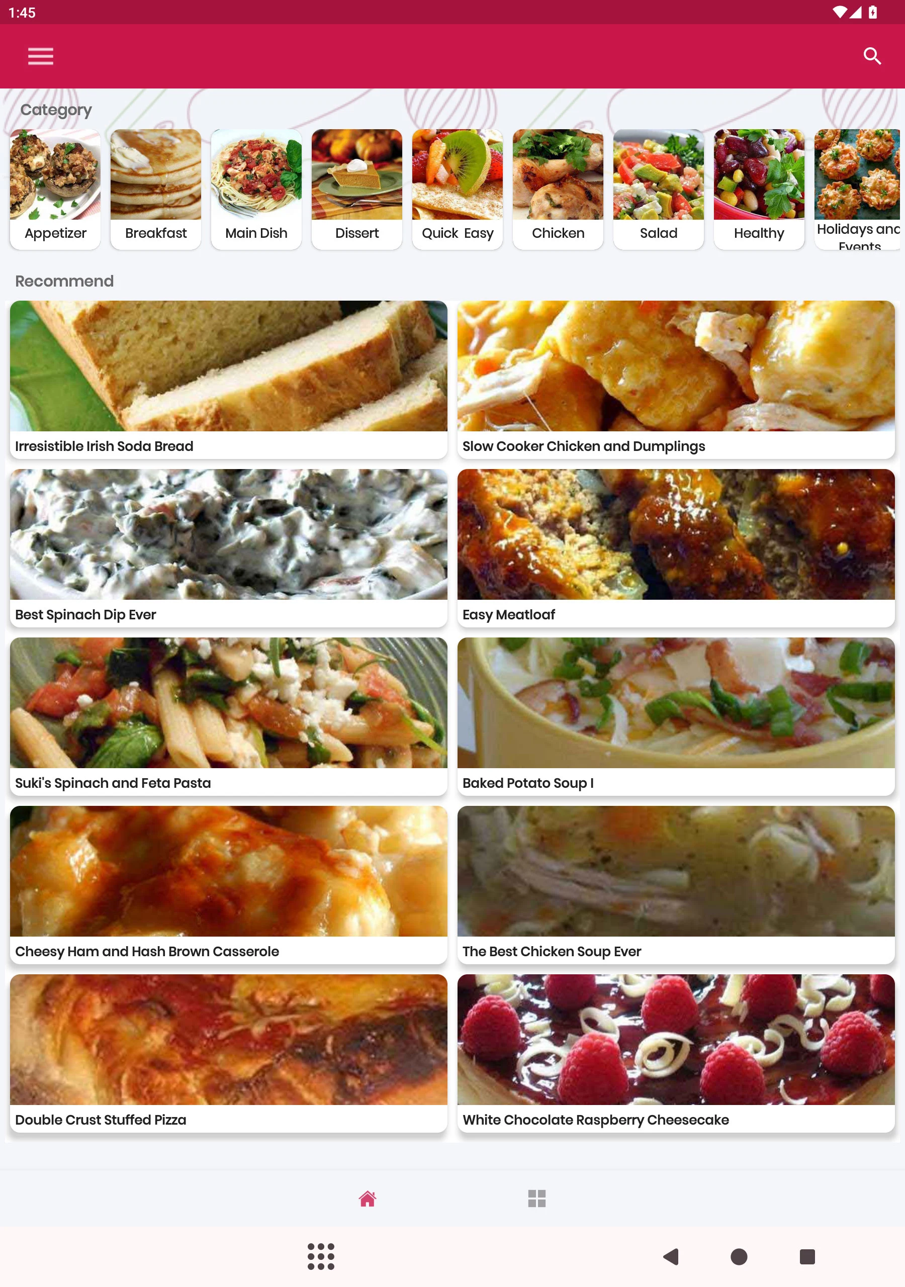 Food Recipes Offline screenshot